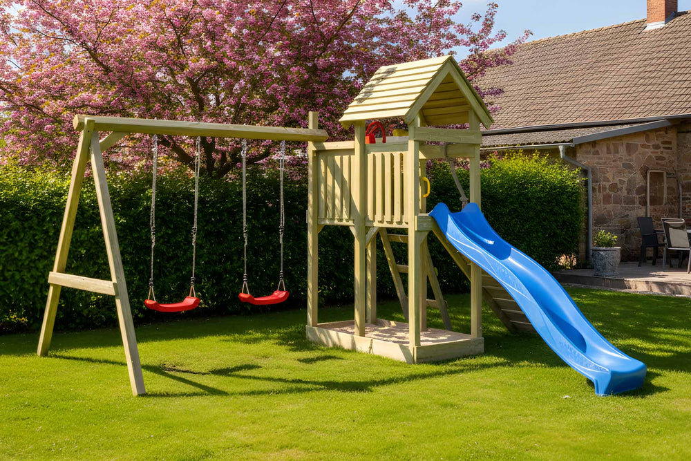 ACTIVE Spielturm aus Holz Venturoo Play