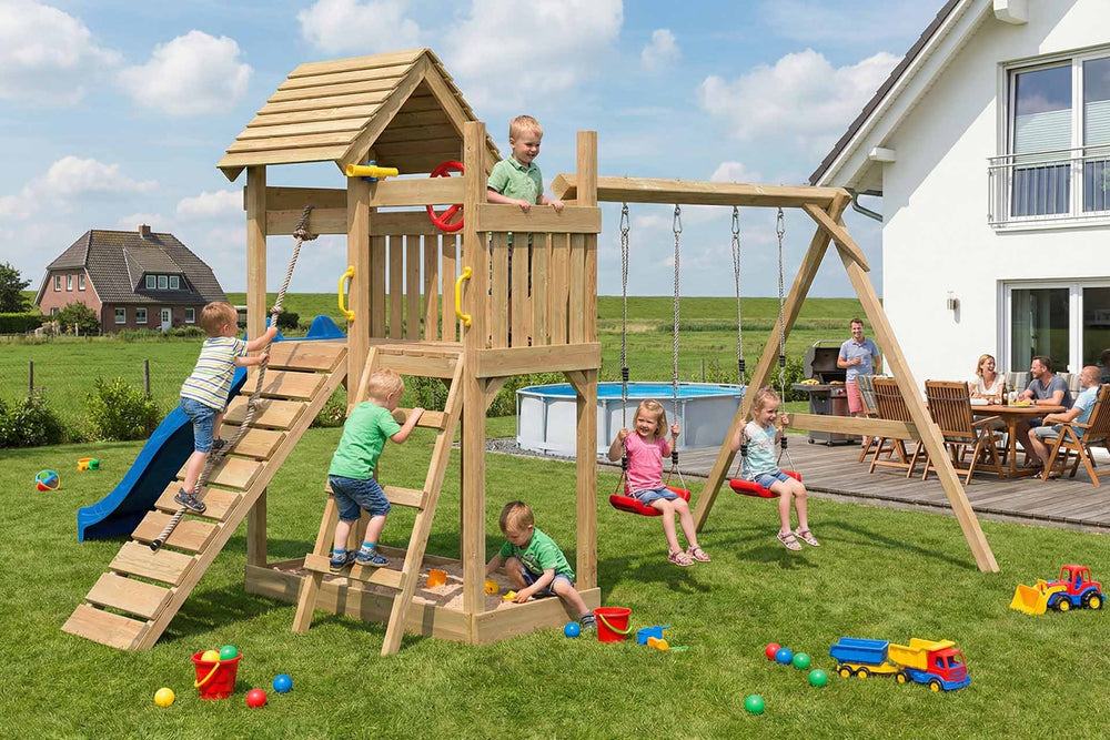 ACTIVE Spielturm aus Holz Venturoo Play