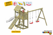 ACTIVE Spielturm aus Holz Venturoo Play