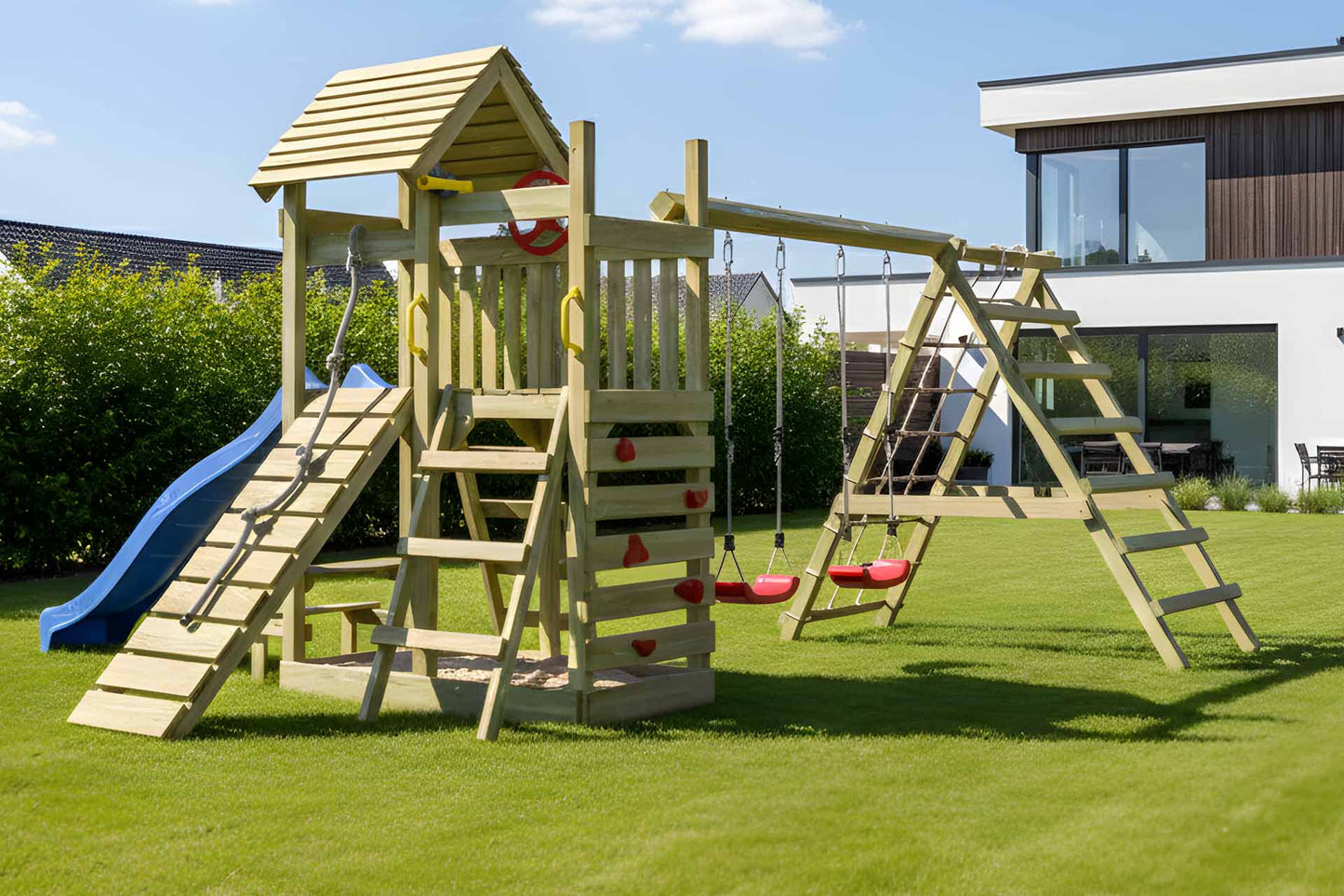 ACTIVE Klettergerüst aus Holz Venturoo Pro