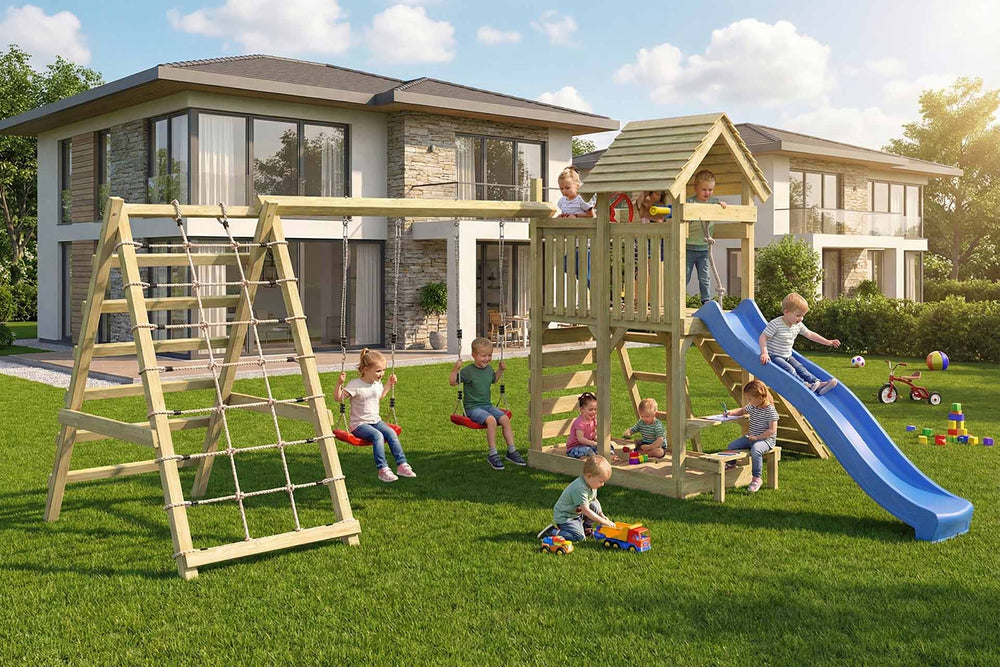 ACTIVE Klettergerüst aus Holz Venturoo Pro