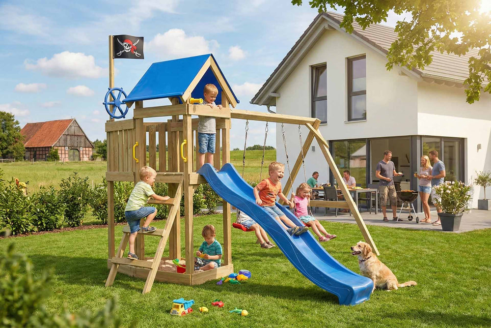 ACTIVE Spielturm aus Holz Marinoo Play