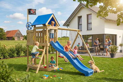 ACTIVE Spielturm aus Holz Marinoo Play
