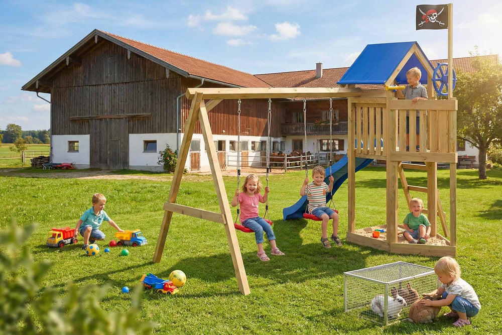 ACTIVE Spielturm aus Holz Marinoo Play