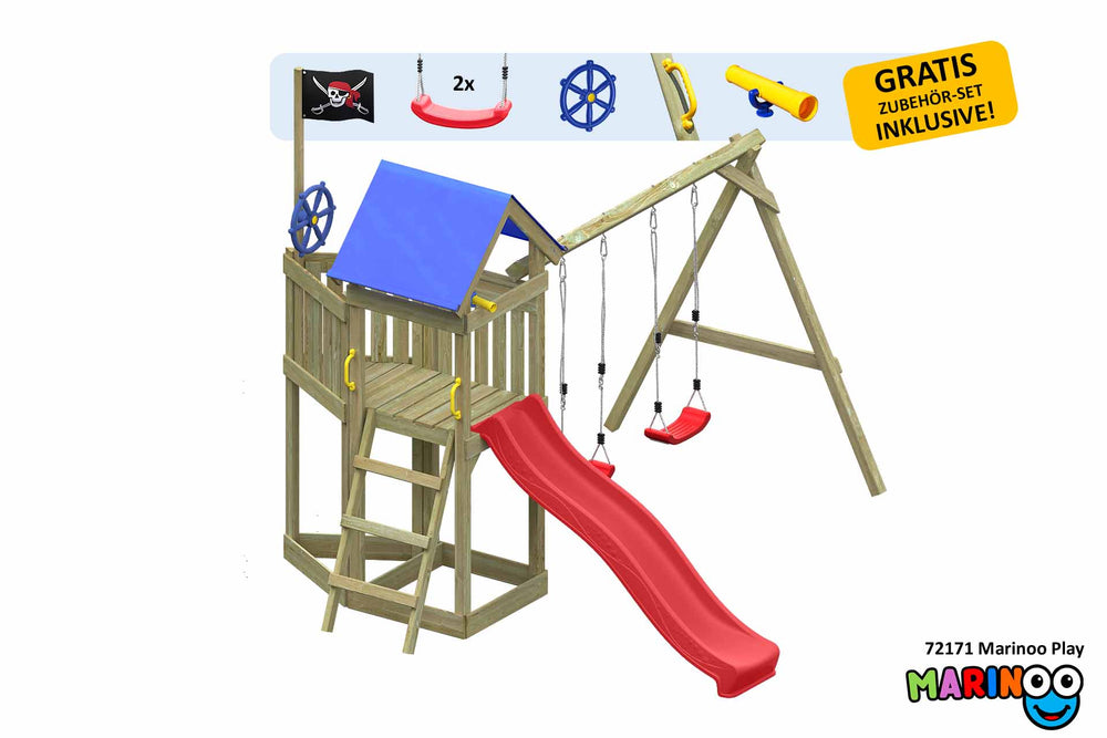 ACTIVE Spielturm aus Holz Marinoo Play
