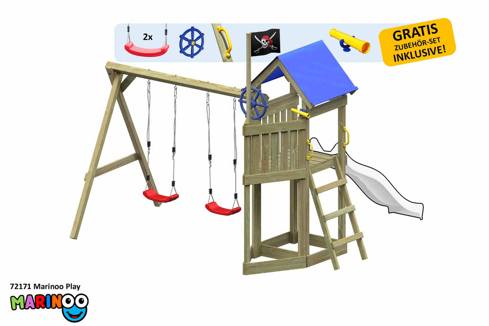 ACTIVE Spielturm aus Holz Marinoo Play