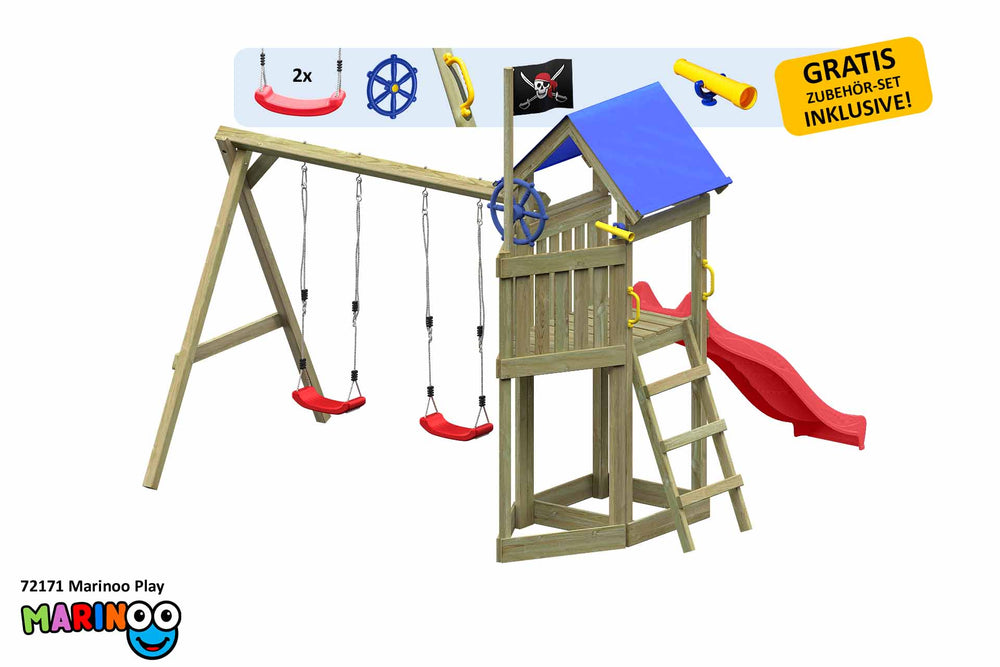 ACTIVE Spielturm aus Holz Marinoo Play