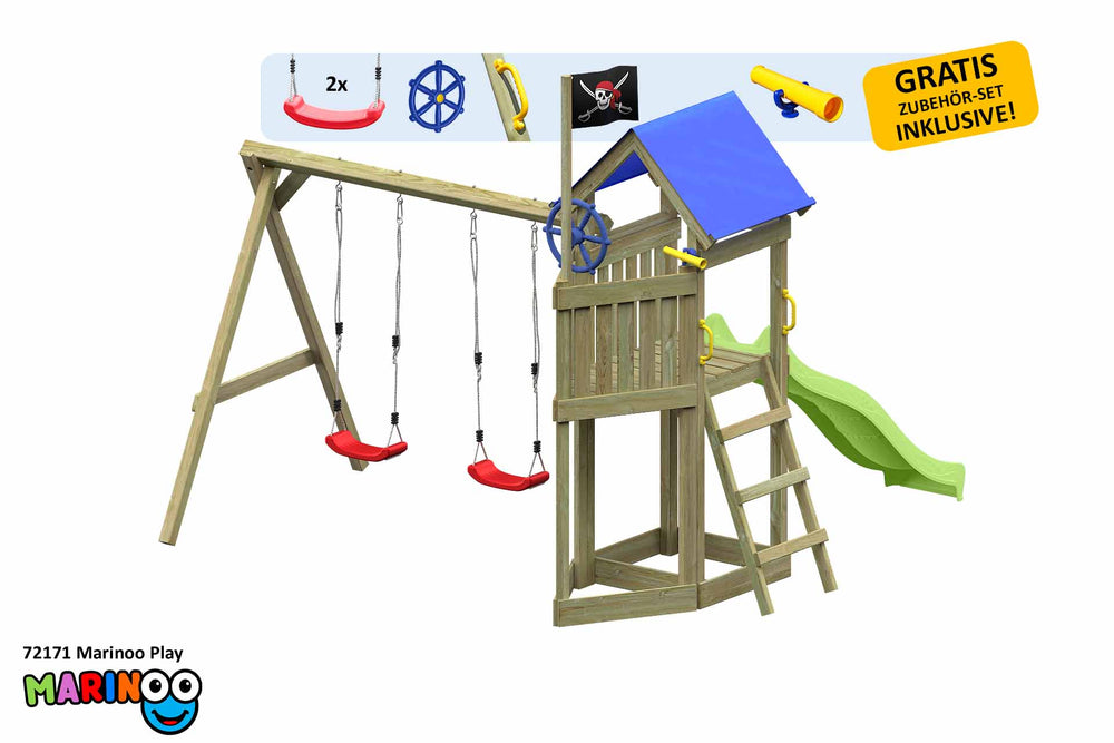 ACTIVE Spielturm aus Holz Marinoo Play