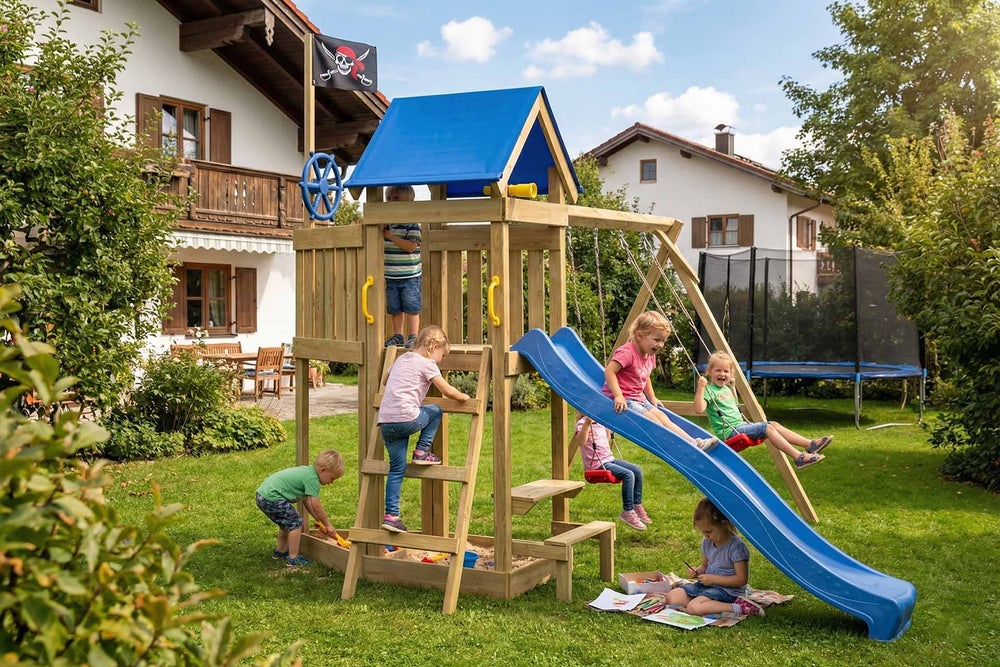 ACTIVE Kletterturm aus Holz Marinoo Play+