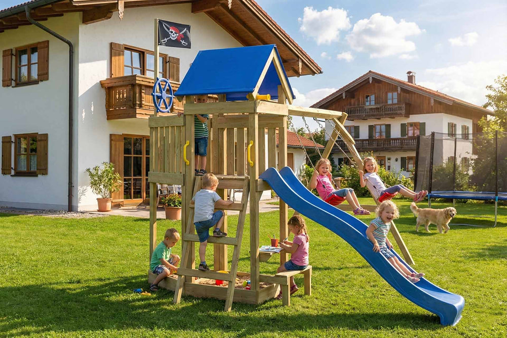 ACTIVE Kletterturm aus Holz Marinoo Play+