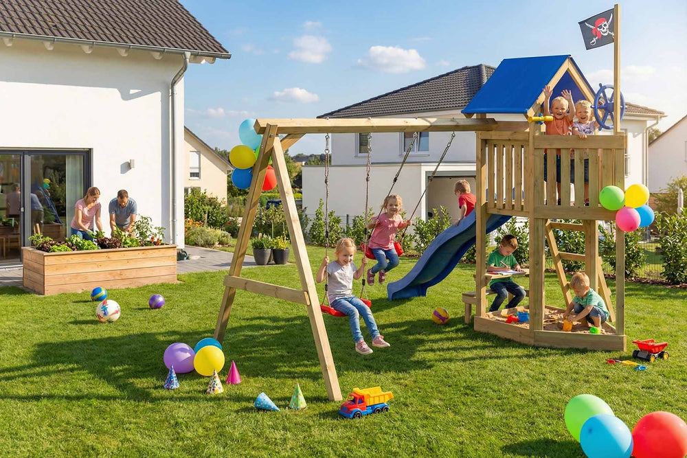 ACTIVE Kletterturm aus Holz Marinoo Play+