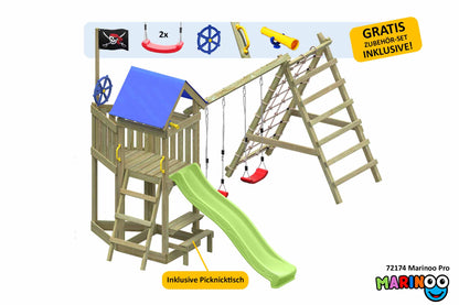 ACTIVE Klettergerüst aus Holz Marinoo Pro