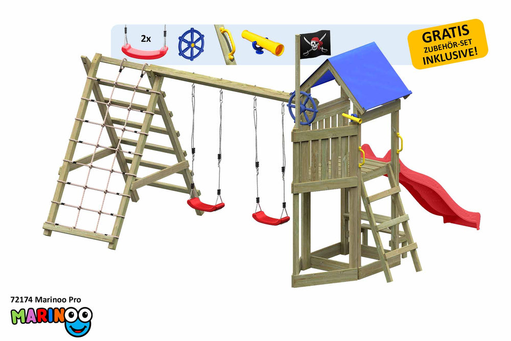 ACTIVE Klettergerüst aus Holz Marinoo Pro