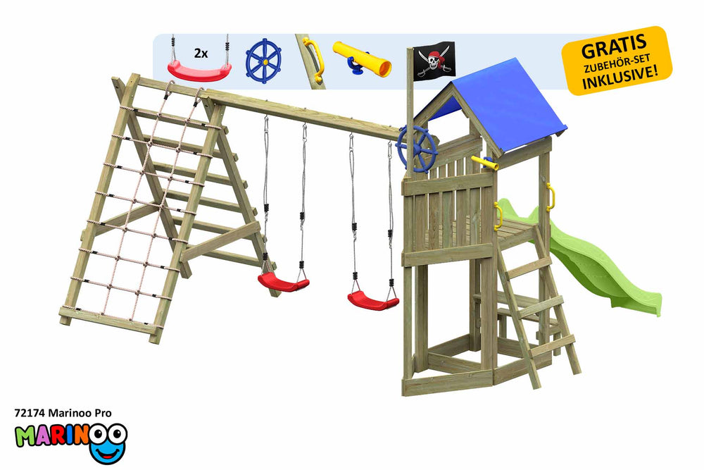 ACTIVE Klettergerüst aus Holz Marinoo Pro