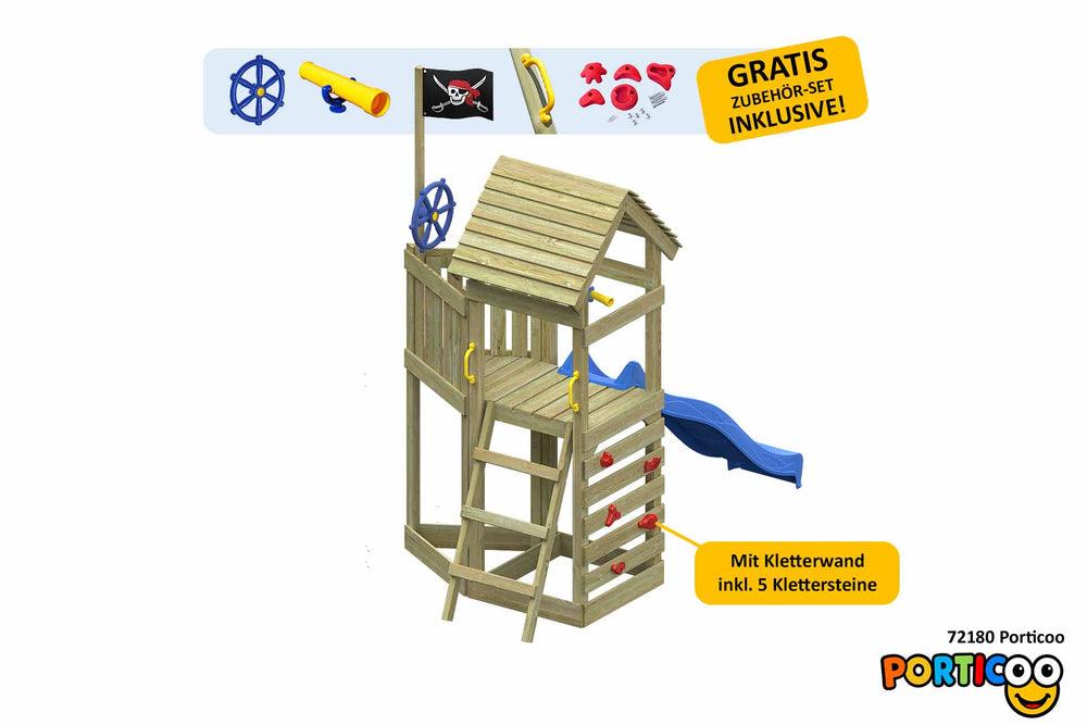 ACTIVE Spielanlage aus Holz Porticoo