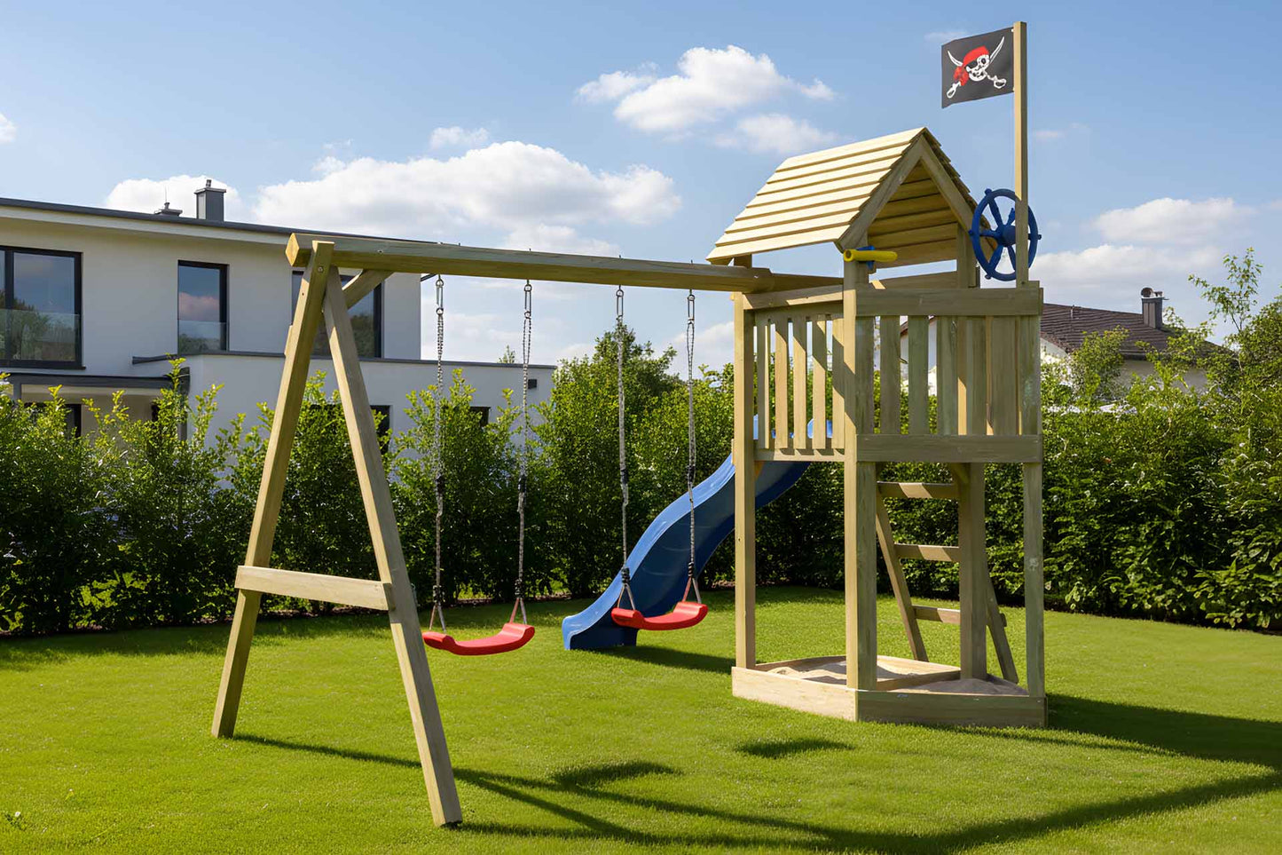 ACTIVE Spielturm aus Holz Porticoo Play