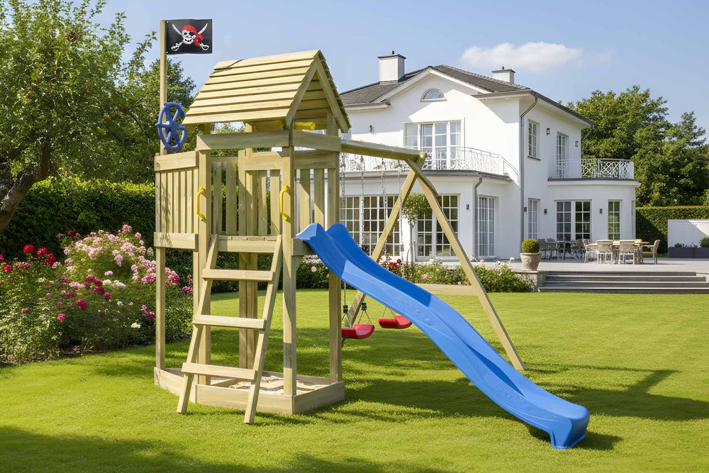 ACTIVE Spielturm aus Holz Porticoo Play