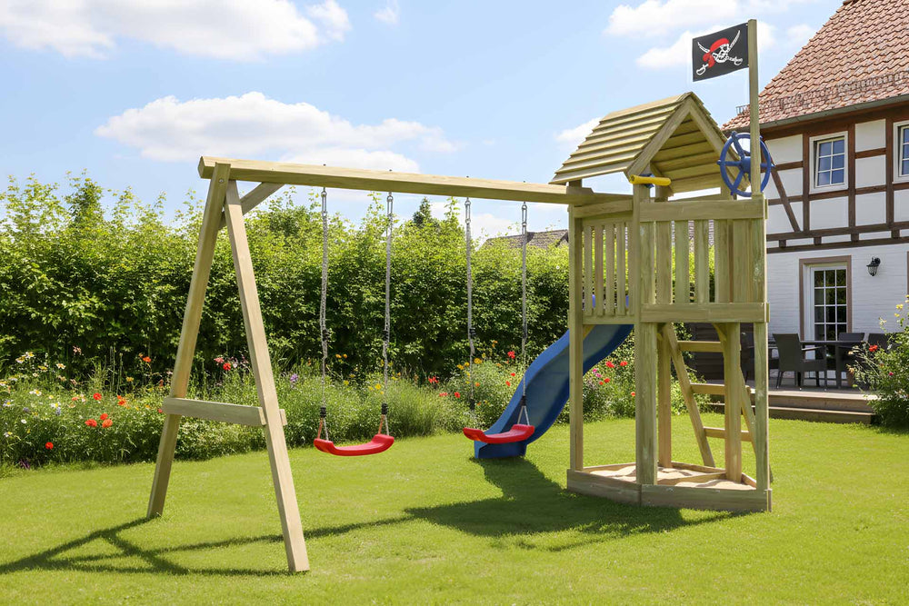 ACTIVE Spielturm aus Holz Porticoo Play