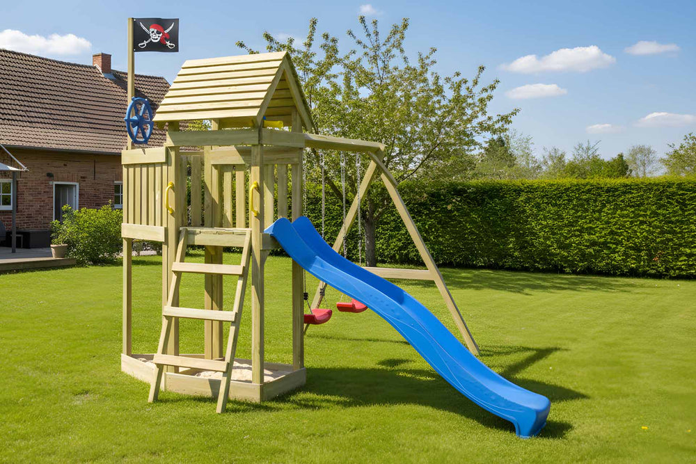 ACTIVE Spielturm aus Holz Porticoo Play