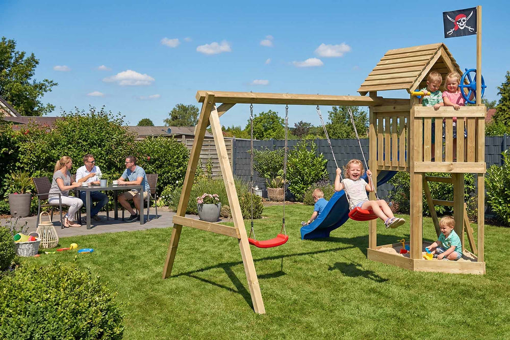 ACTIVE Spielturm aus Holz Porticoo Play