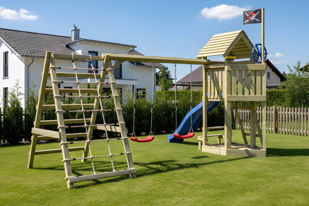 ACTIVE Klettergerüst aus Holz Porticoo Pro