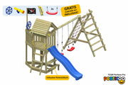 ACTIVE Klettergerüst aus Holz Porticoo Pro