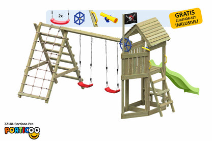 ACTIVE Klettergerüst aus Holz Porticoo Pro