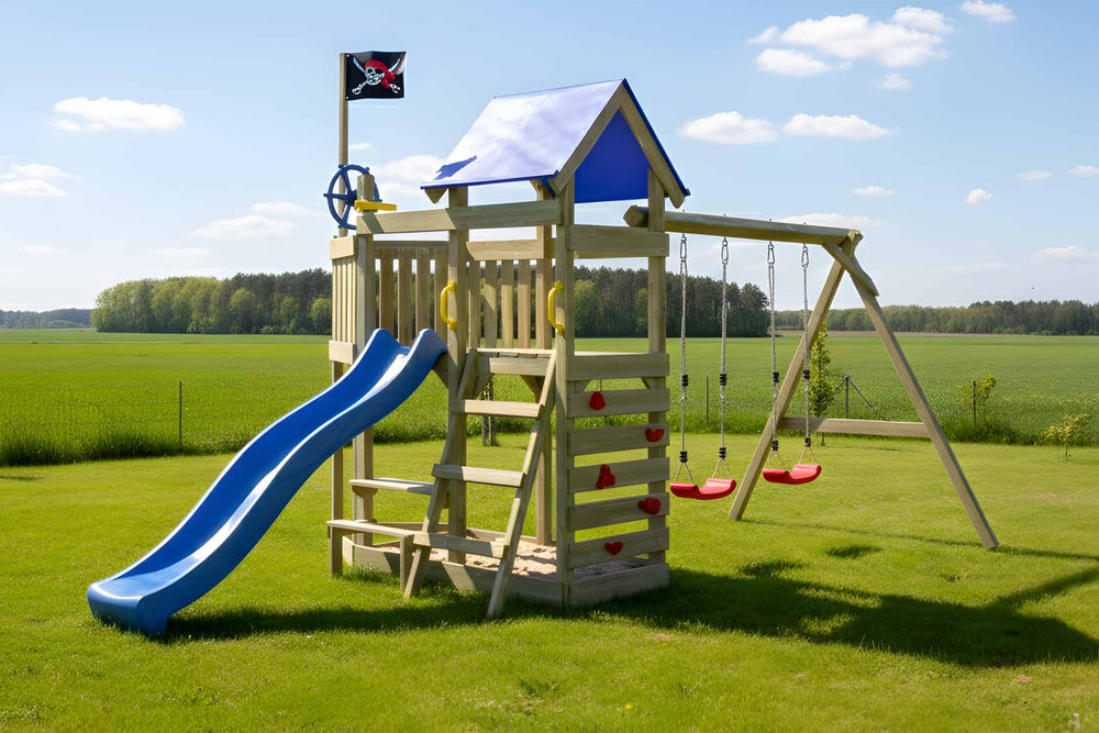 ACTIVE Kletterturm aus Holz Oceanoo Play+