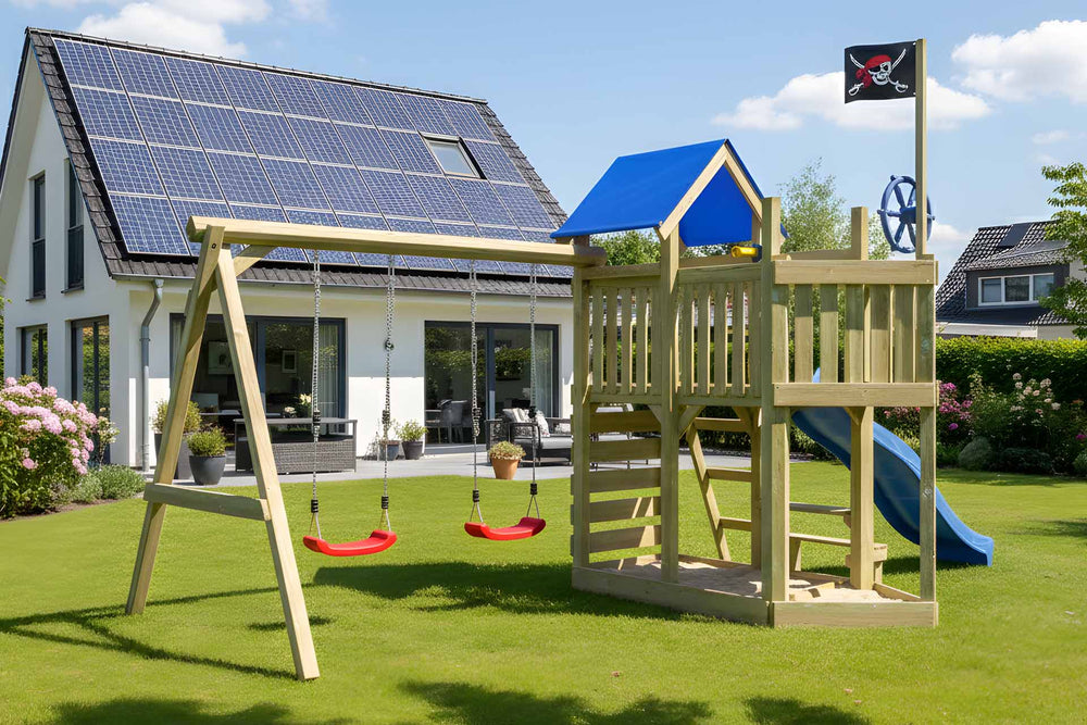 ACTIVE Kletterturm aus Holz Oceanoo Play+