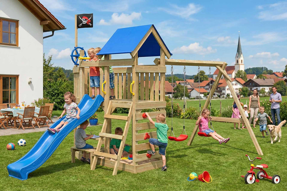 ACTIVE Kletterturm aus Holz Oceanoo Play+