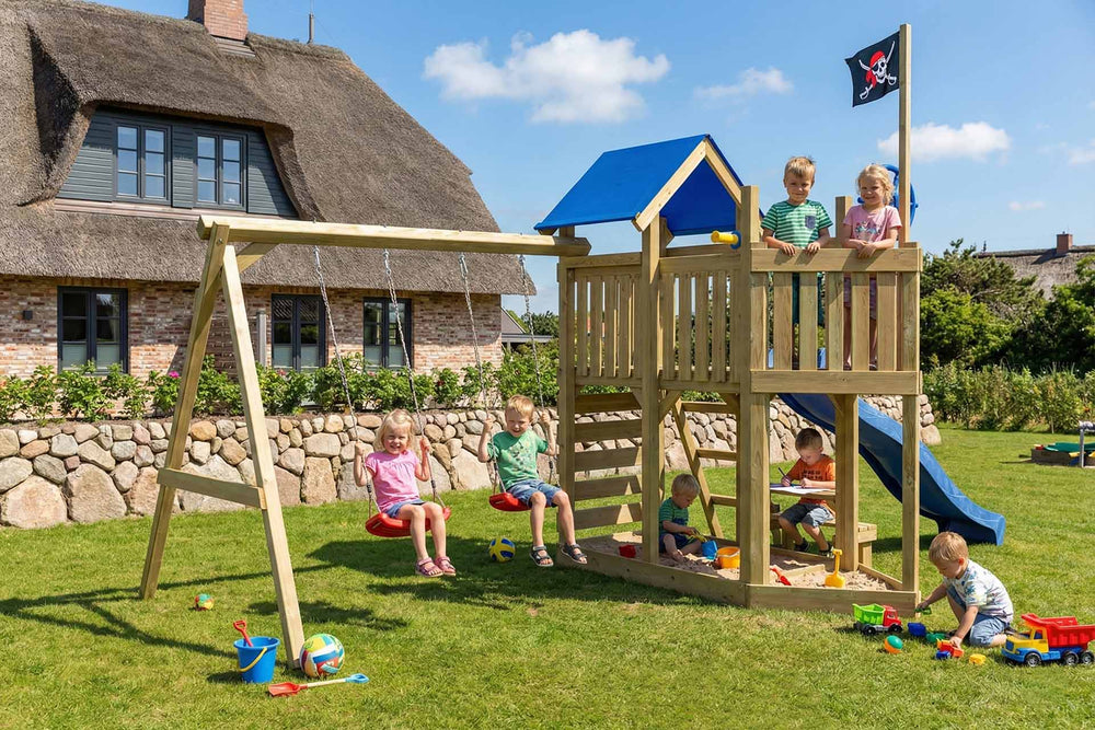 ACTIVE Kletterturm aus Holz Oceanoo Play+