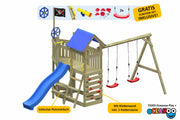 ACTIVE Kletterturm aus Holz Oceanoo Play+