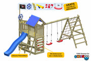 ACTIVE Klettergerüst aus Holz Oceanoo Pro