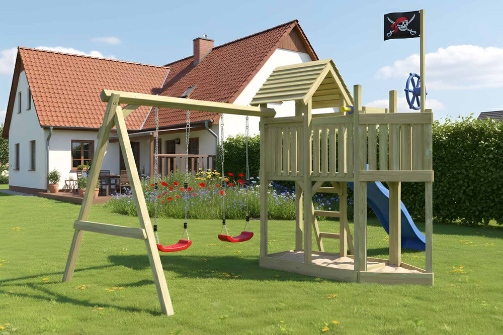 ACTIVE Spielturm aus Holz Maroo Play