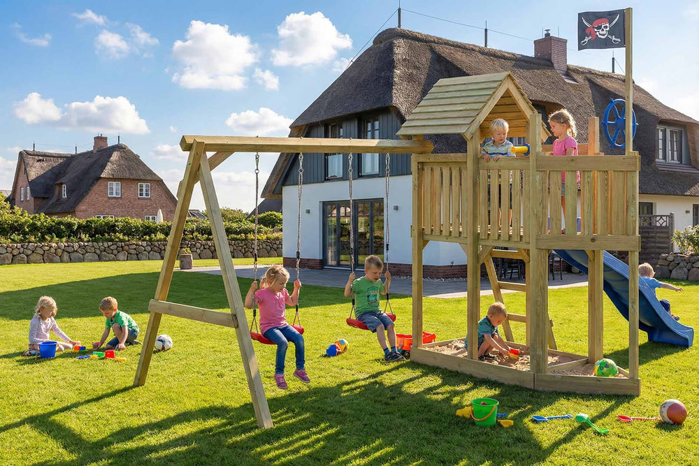 ACTIVE Spielturm aus Holz Maroo Play