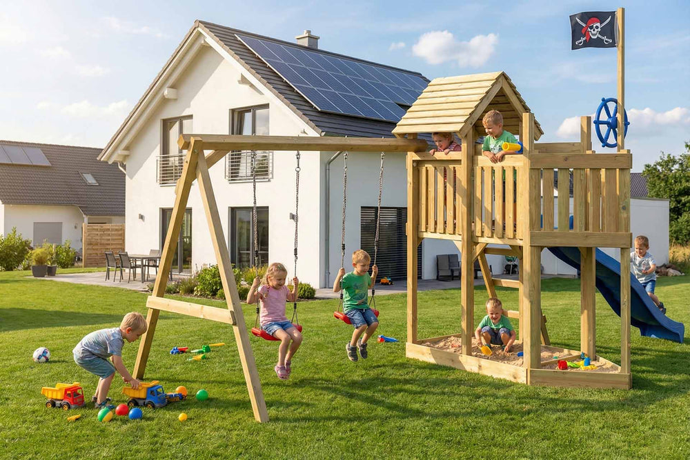 ACTIVE Spielturm aus Holz Maroo Play