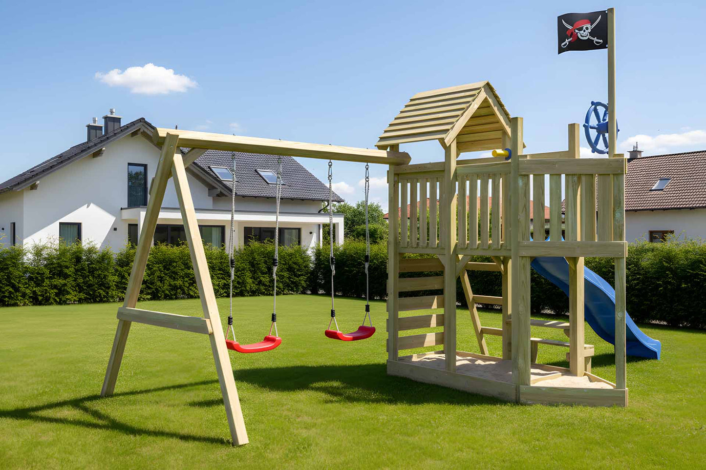 ACTIVE Kletterturm aus Holz Maroo Play+