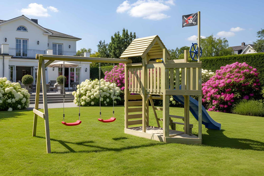 ACTIVE Kletterturm aus Holz Maroo Play+