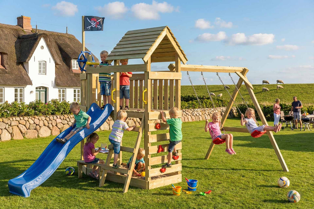 ACTIVE Kletterturm aus Holz Maroo Play+
