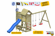 ACTIVE Kletterturm aus Holz Maroo Play+