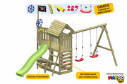 ACTIVE Kletterturm aus Holz Maroo Play+