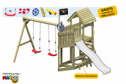ACTIVE Kletterturm aus Holz Maroo Play+