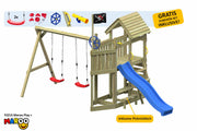 ACTIVE Kletterturm aus Holz Maroo Play+