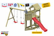 ACTIVE Kletterturm aus Holz Maroo Play+