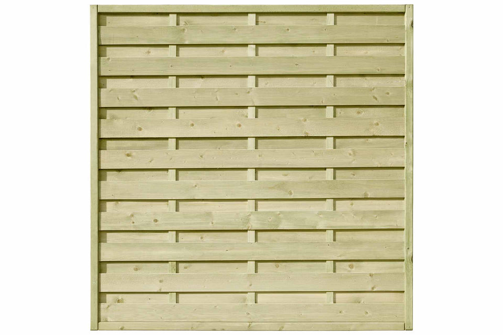 CLASSIC Dichtzaun gerade (grün) 180x180cm