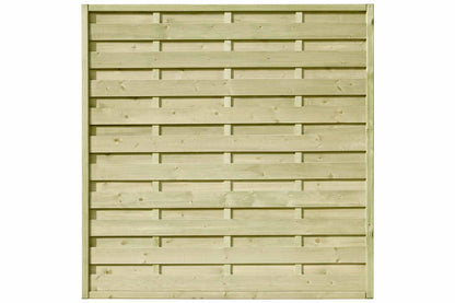 CLASSIC Dichtzaun gerade (grün) 180x180cm