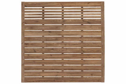 SINA Designzaun (braun) 180x180cm