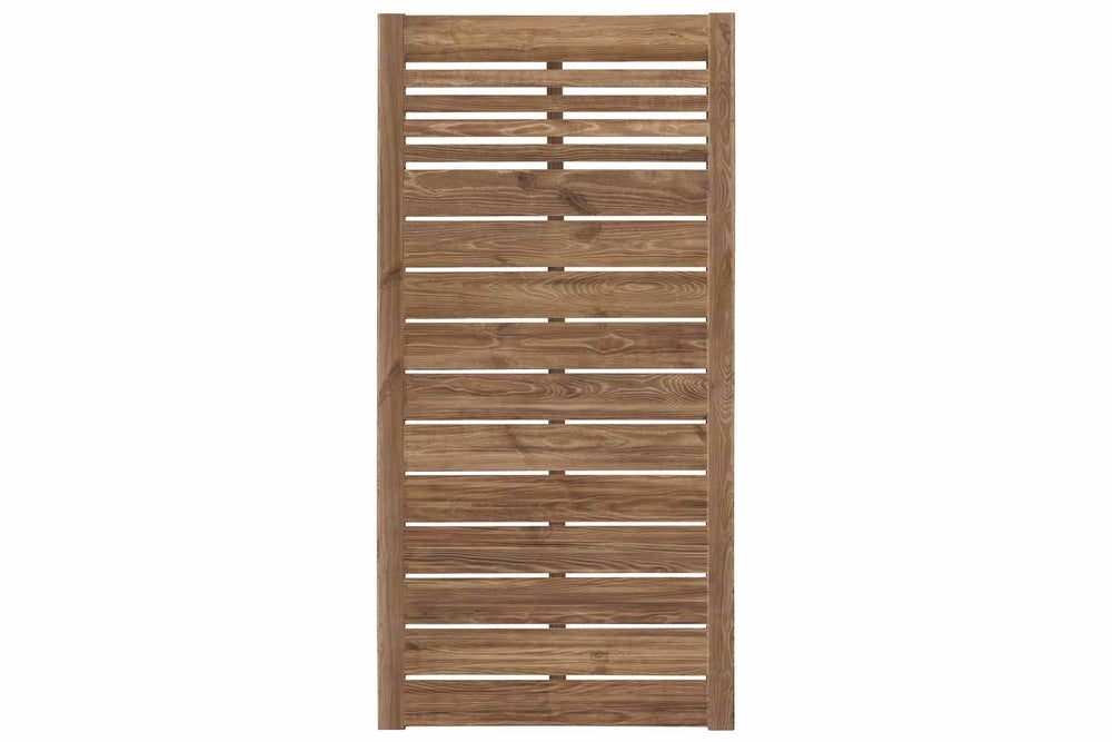 SINA Designzaun (braun) 90x180cm