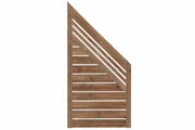SINA Designzaun (braun) 90x180/90cm