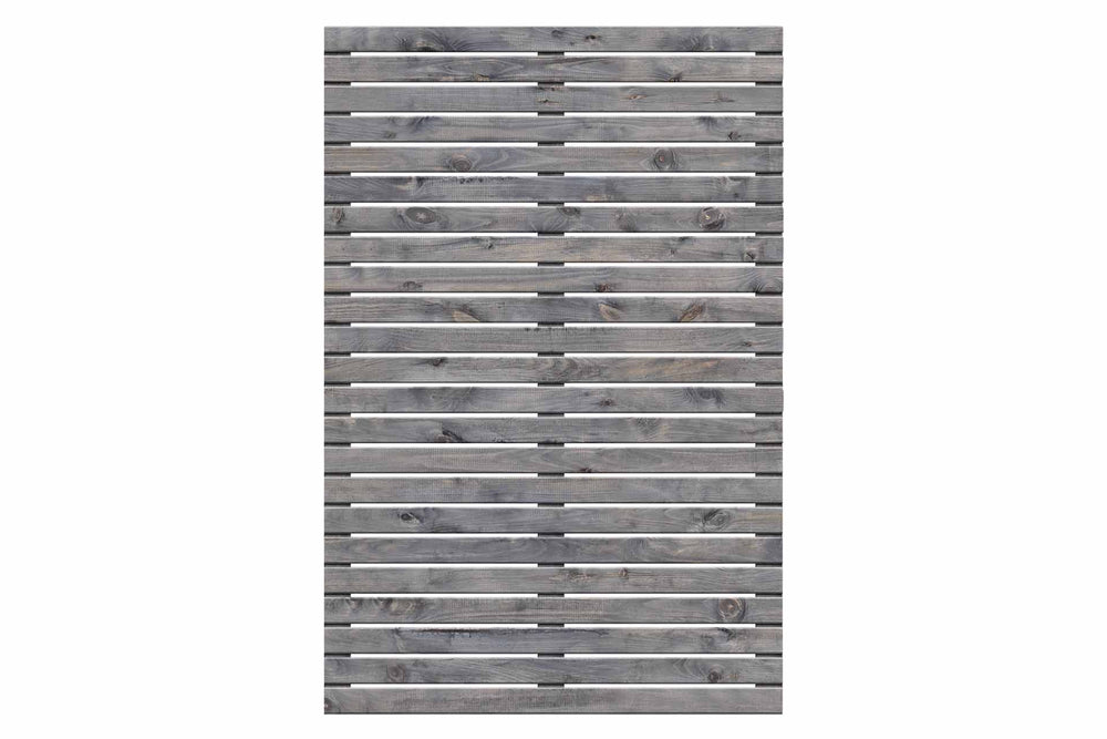 VALENTINA Designzaun (grau) 120x180cm